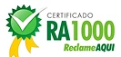 Certificado RA1000 Reclame Aqui